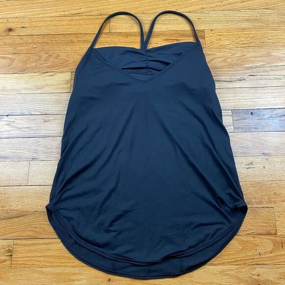 Lululemon Roll Out Tank Black Size 8 - Picture 4 of 9